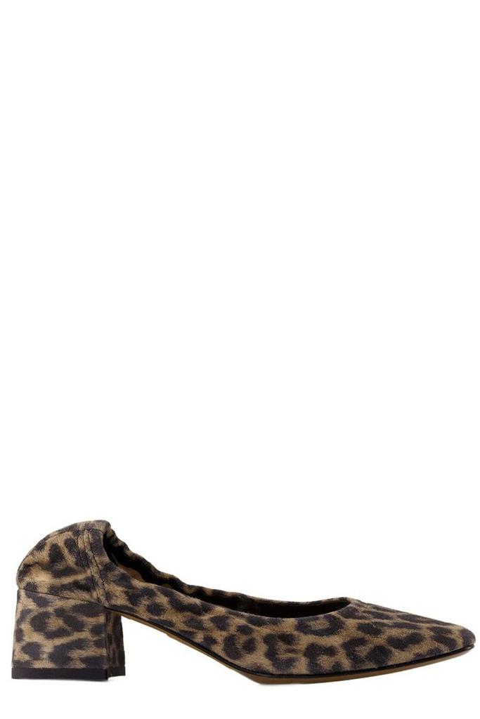 ROUJE Rouje Nicoise Leopard Printed Pumps