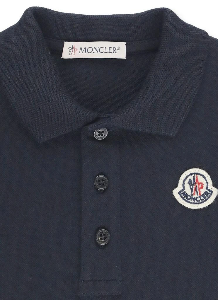 Moncler Moncler Enfant Logo Patch Long-Sleeved Onesie 3