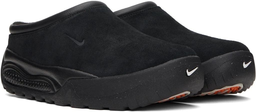 NIKE Black ACG Rufus Slippers 4