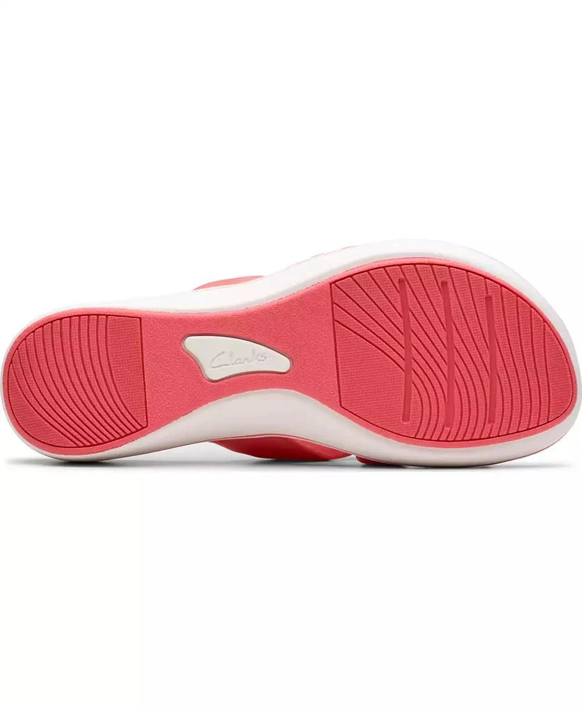 Clarks Cloudsteppers Breeze Rae Cam Slip-On Flat Sandals 4