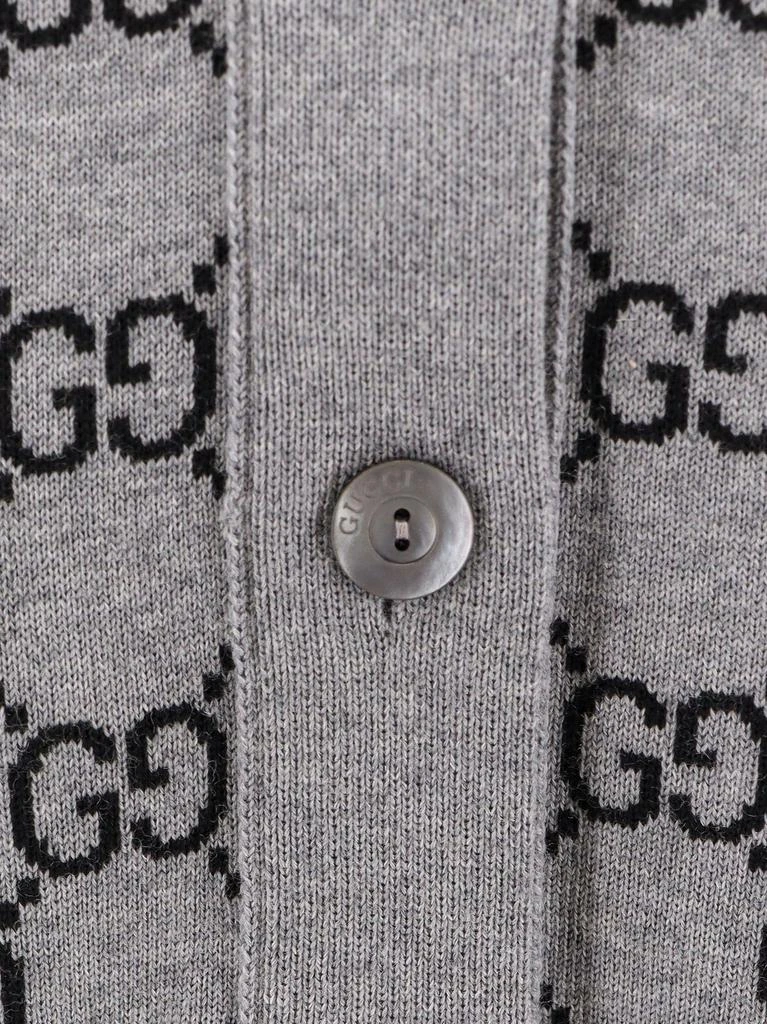 Gucci Gucci Monogrammed Button-Up Cardigan 3