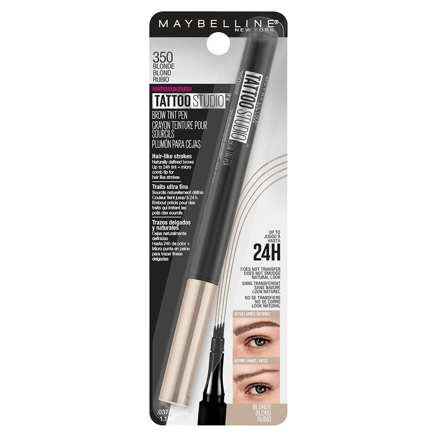 Maybelline TattooStudio Brow Tint Pen Makeup 4