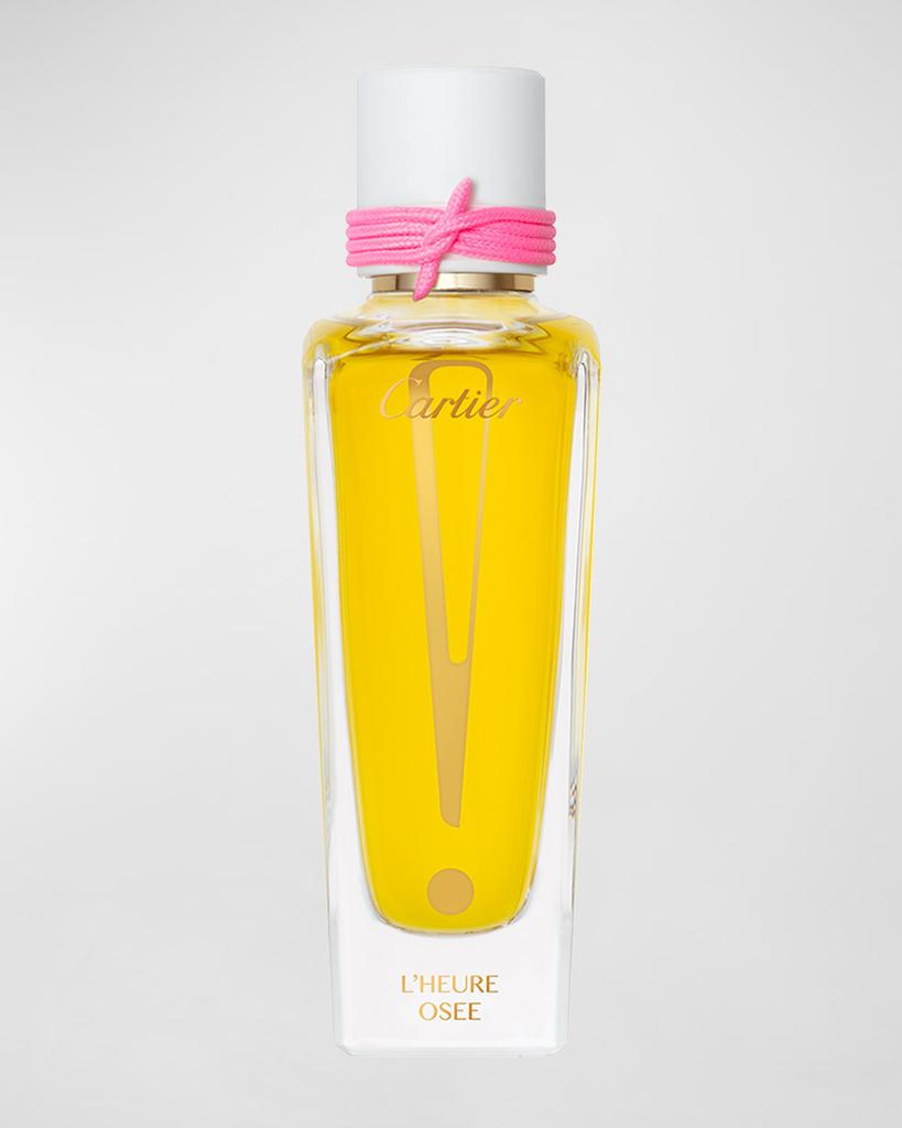Cartier L'Heure Osee Eau de Parfum Eau de Toilette, 2.5 oz.