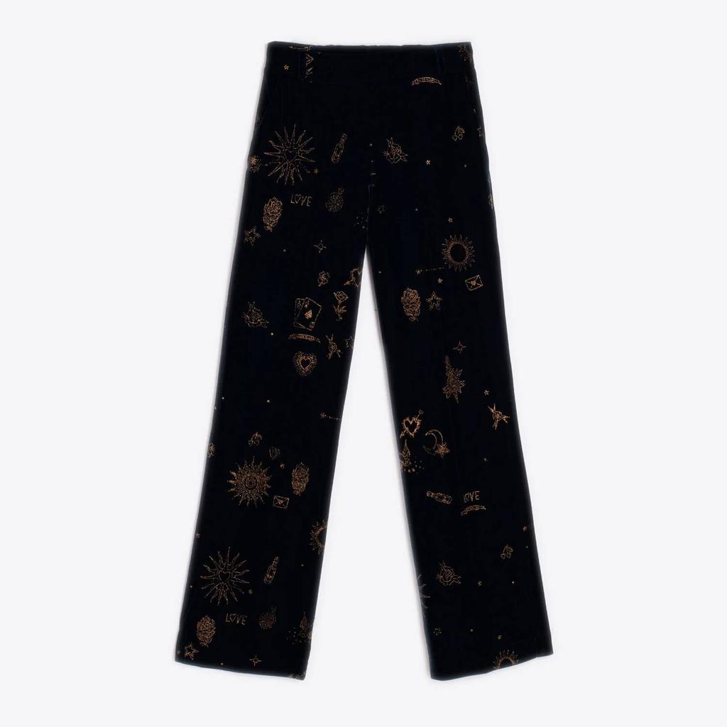 VILAGALLO Vilagallo - Martina Pant With Embroidery