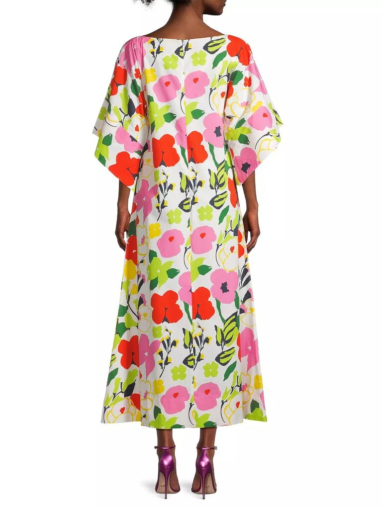 Frances Valentine Spinnaker Cotton Floral Maxi Dress 5