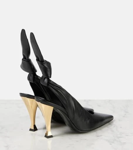 Givenchy Beauw leather slingback pumps 2