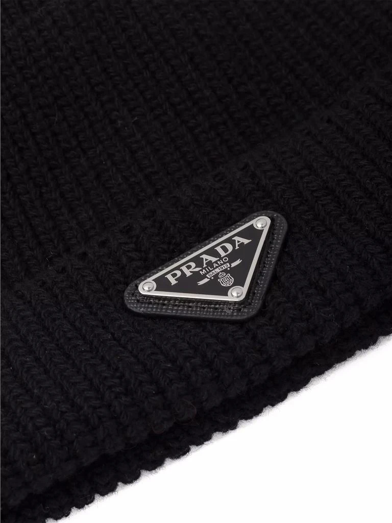 Prada Wool and Cashmere Beanie 3