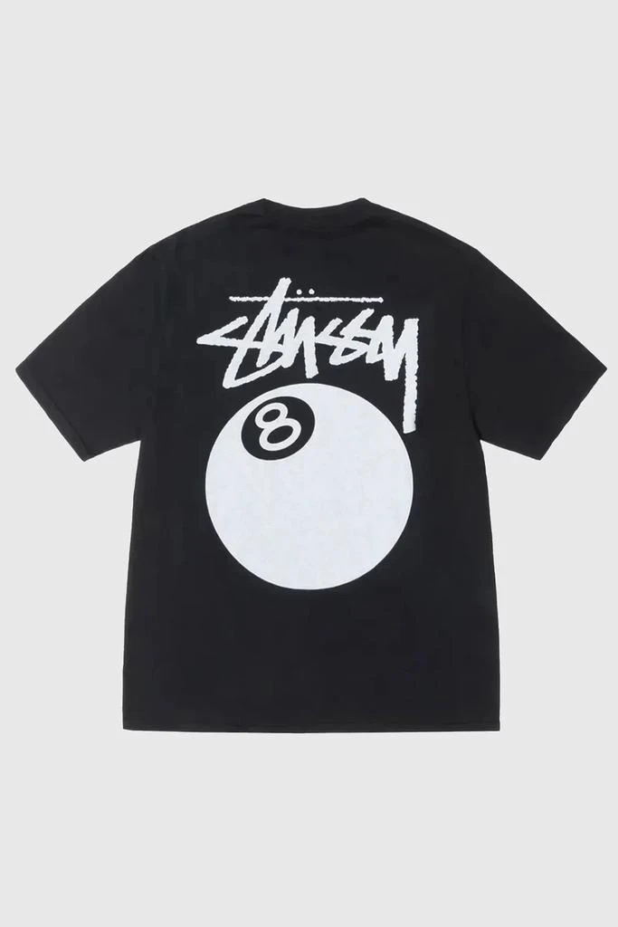 STUSSY Stussy 8 Ball Pigment Dyed Graphic T-Shirt 1