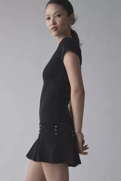 The Ragged Priest The Ragged Priest Transit Drop-Waist Pleated Mini Dress 3