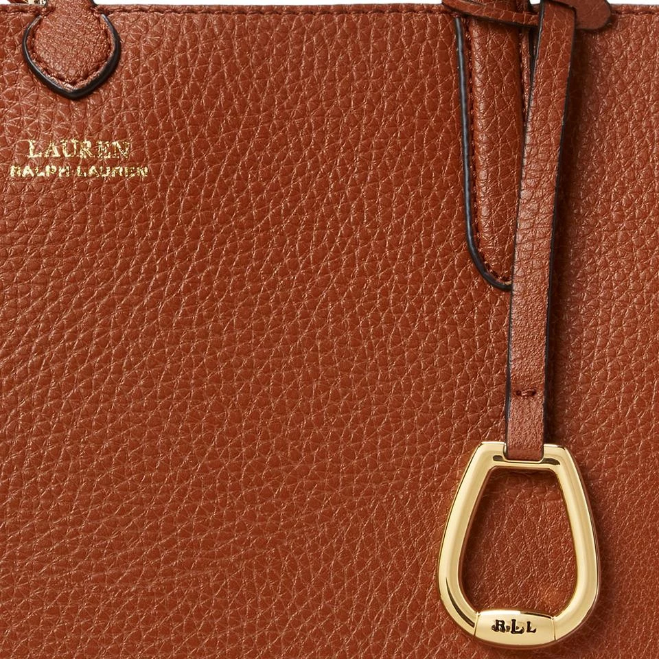 Ralph Lauren Lauren Ralph Lauren Pebble-Grain Faux Leather Reversible Tote Bag 10