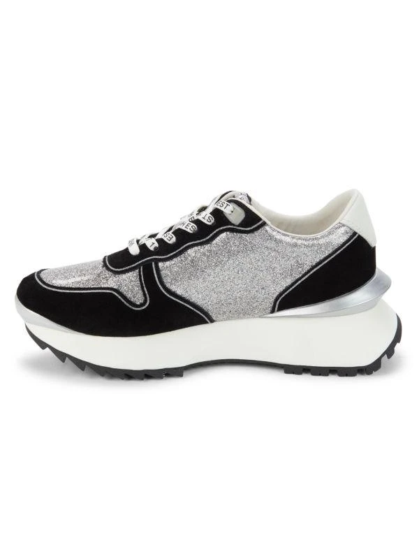 Vintage Havana Glitter Trim Star Sneakers 4