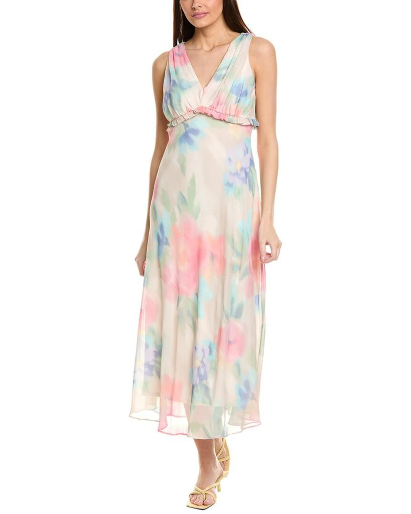 Taylor Chiffon Midi Dress 1