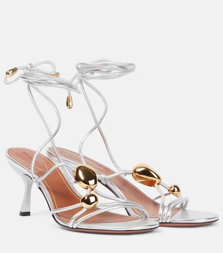 Zimmermann Gleam 65 leather sandals 1