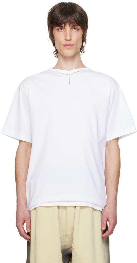 Shop Beige & Gray Pinched T-Shirt on Sale at BeyondStyle Shop Beige & Gray Pinched T-Shirt on Sale at BeyondStyle