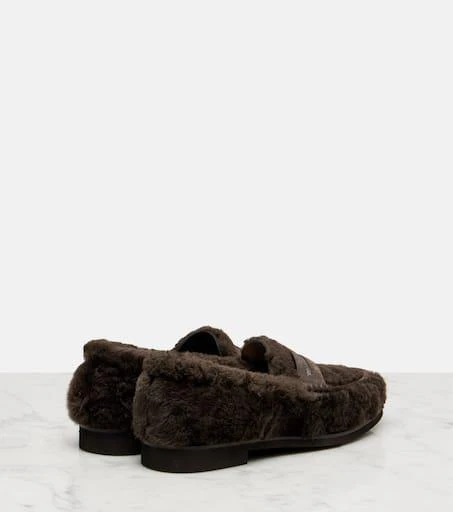 Brunello Cucinelli Monili shearling loafers 2