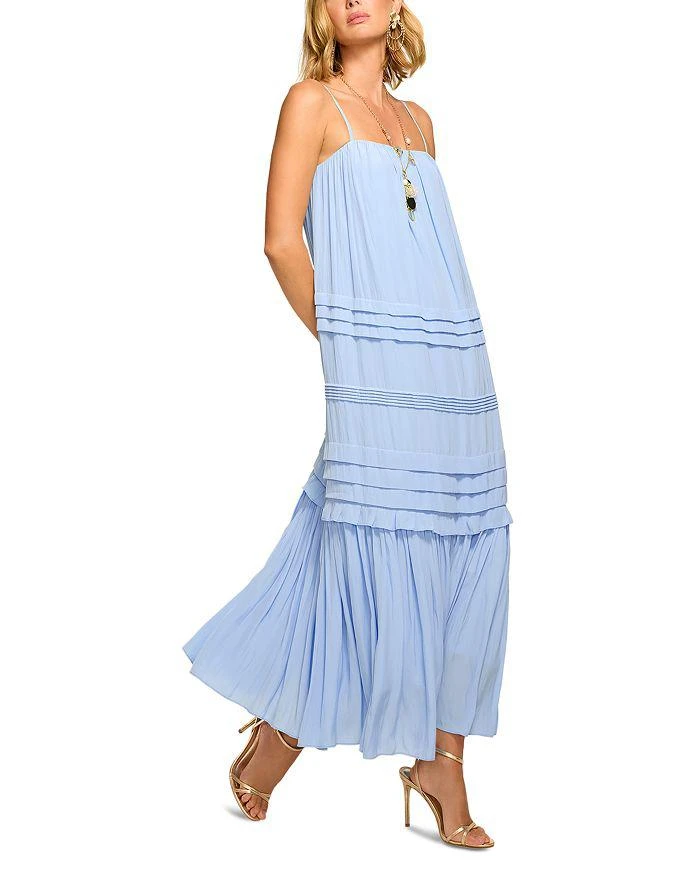 aje alma midi dress AJE Alma Bubble Frill Midi Black
