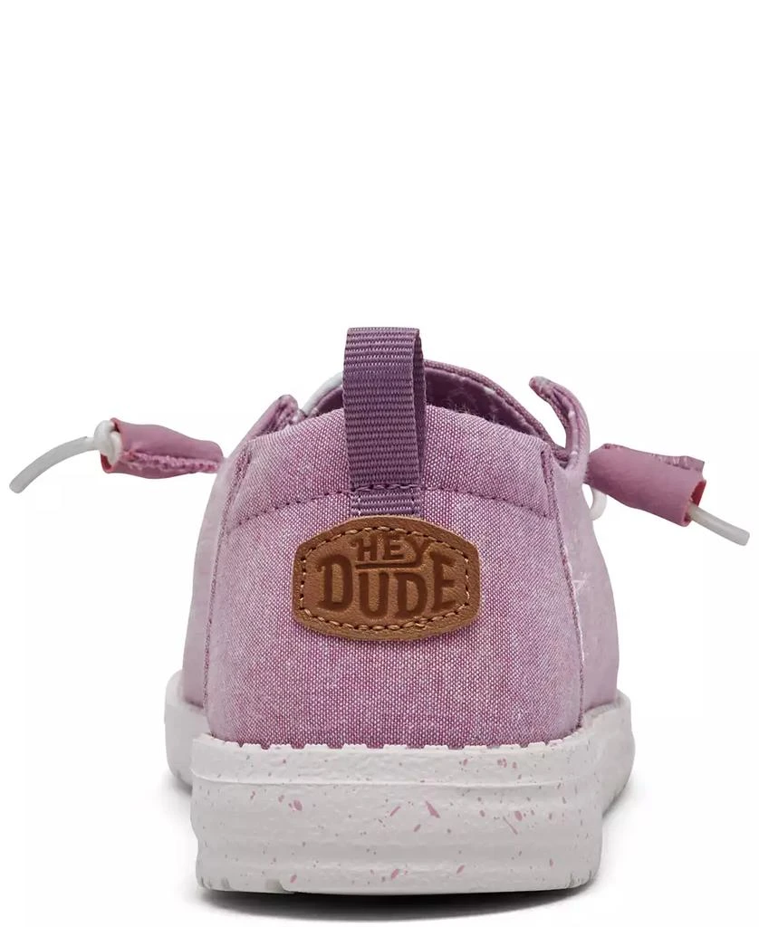 Hey Dude Women's Wendy Chambray Casual Sneakers from Finish Line 3