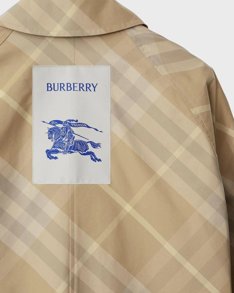Burberry Reversible Check Print Trench Coat 5