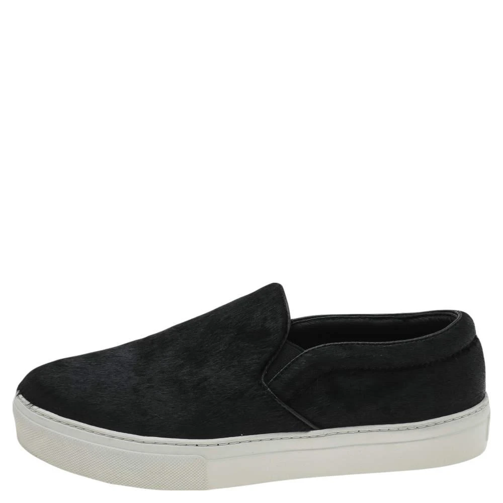 Celine Celine Black Pony Hair Slip On Sneakers Size 40 2