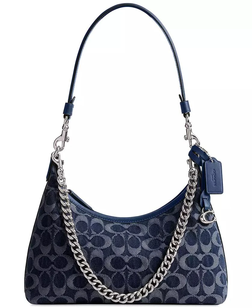 Coach Juliet Small Shoulder Bag 25 in Signature Denim 3