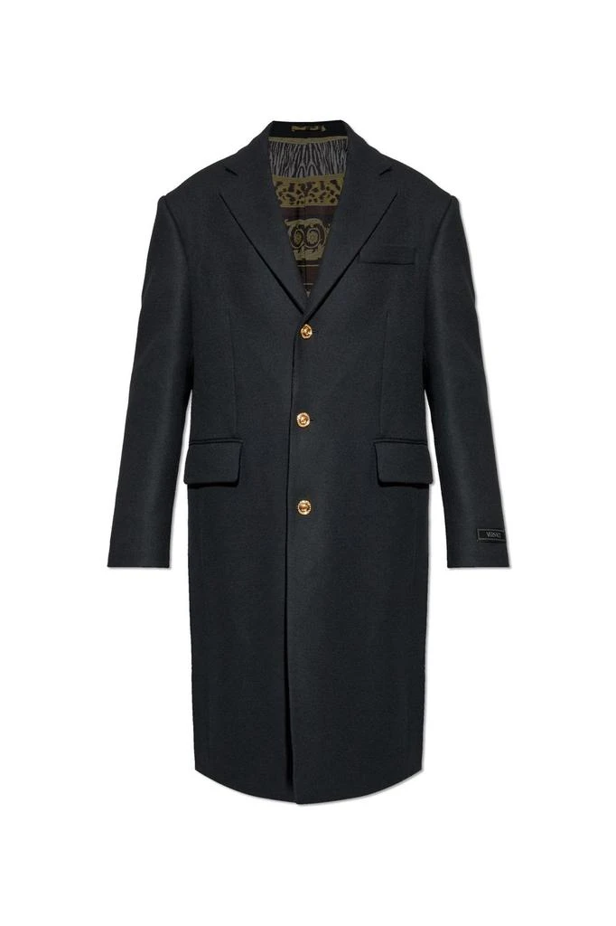 Versace Versace Single-Breasted Long Coat 1