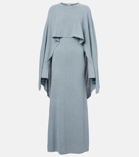 TOTEME - Cape Knit Dress Mistral - XS - Women