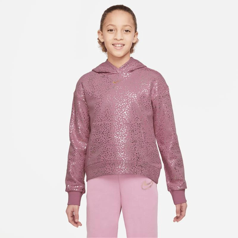 NIKE Nike AOP Fleece Hoodie - Girls' Grade School 1