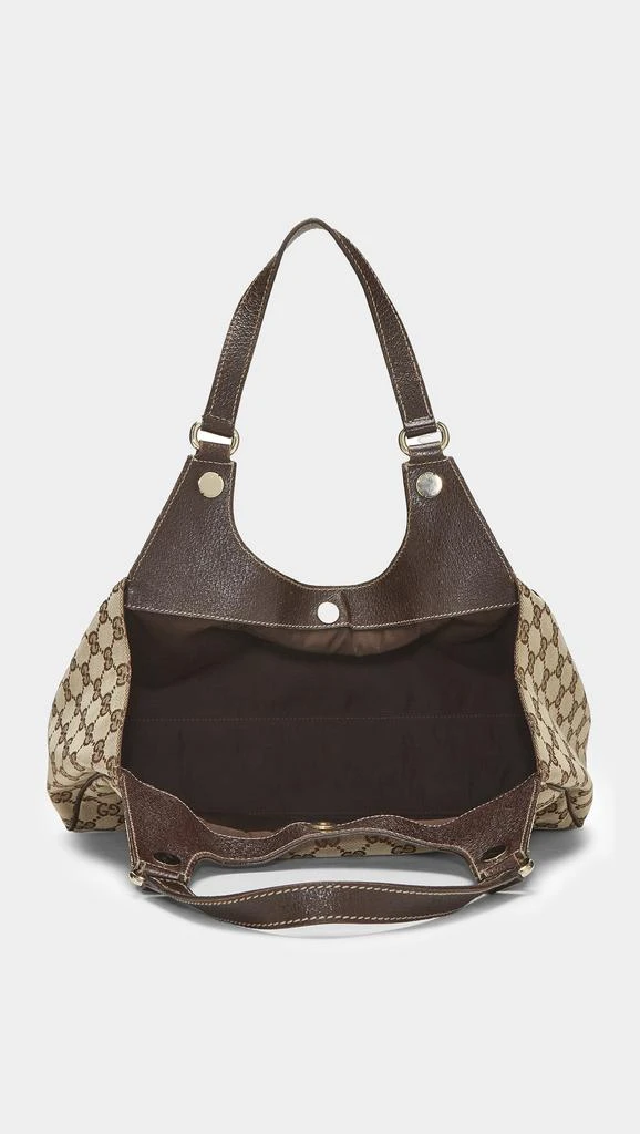 What Goes Around Comes Around Gucci Canvas Charmy Shoulder Bag 4