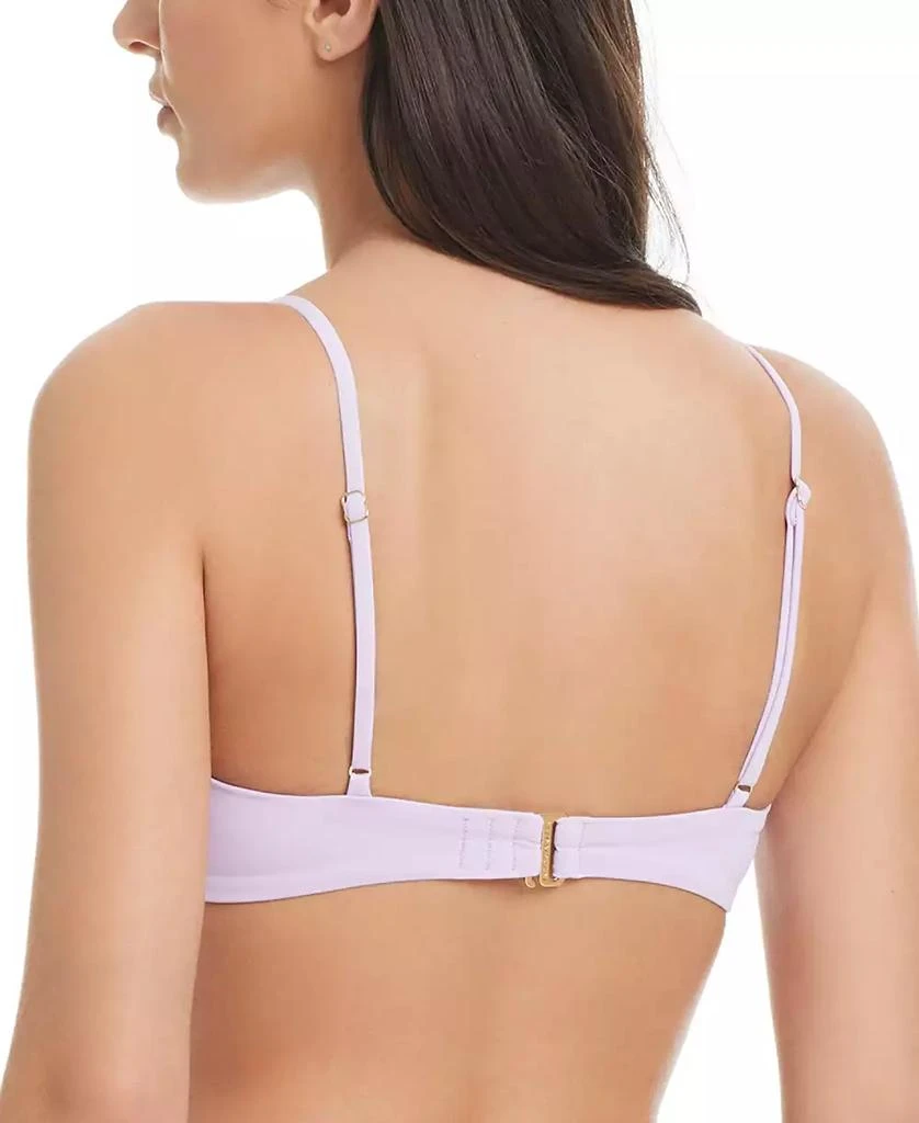 Red Carter Women's Straight Bikini Top 2