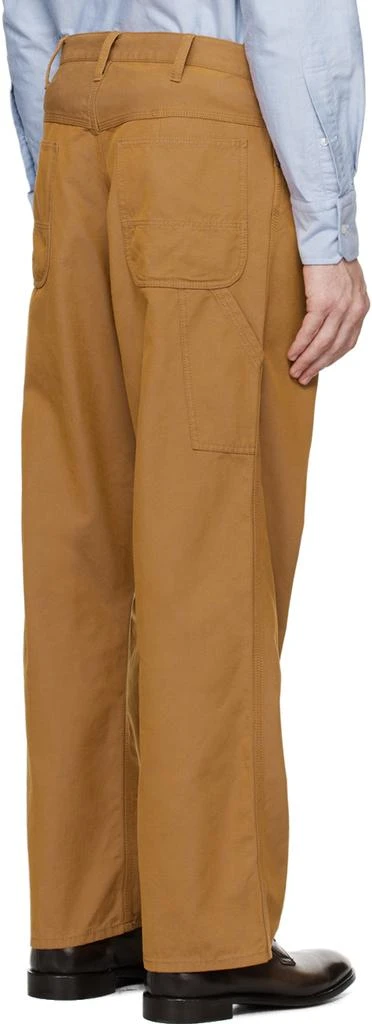 BEAMS PLUS Tan Painter Trousers 3