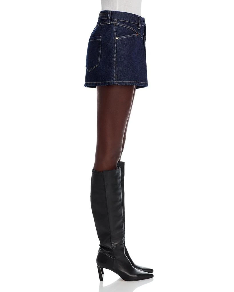 Blank NYC Denim Micro Mini Skirt 4