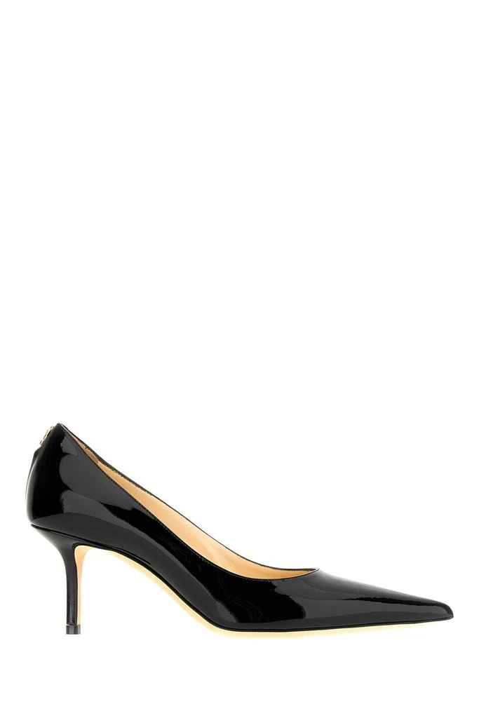 Jimmy Choo Black Leather Love Pumps 1