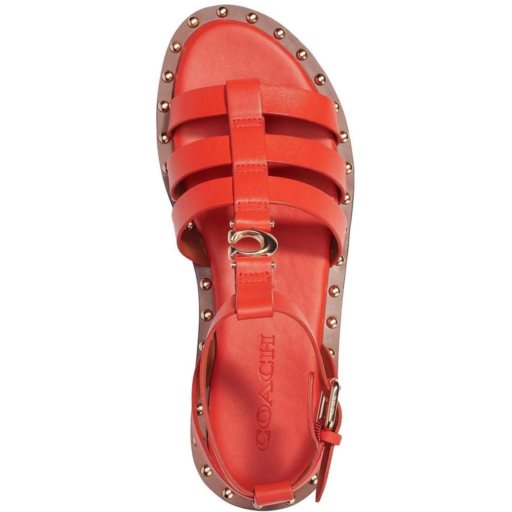 Coach Giselle  Womens Leather Studded Strappy Sandals 3