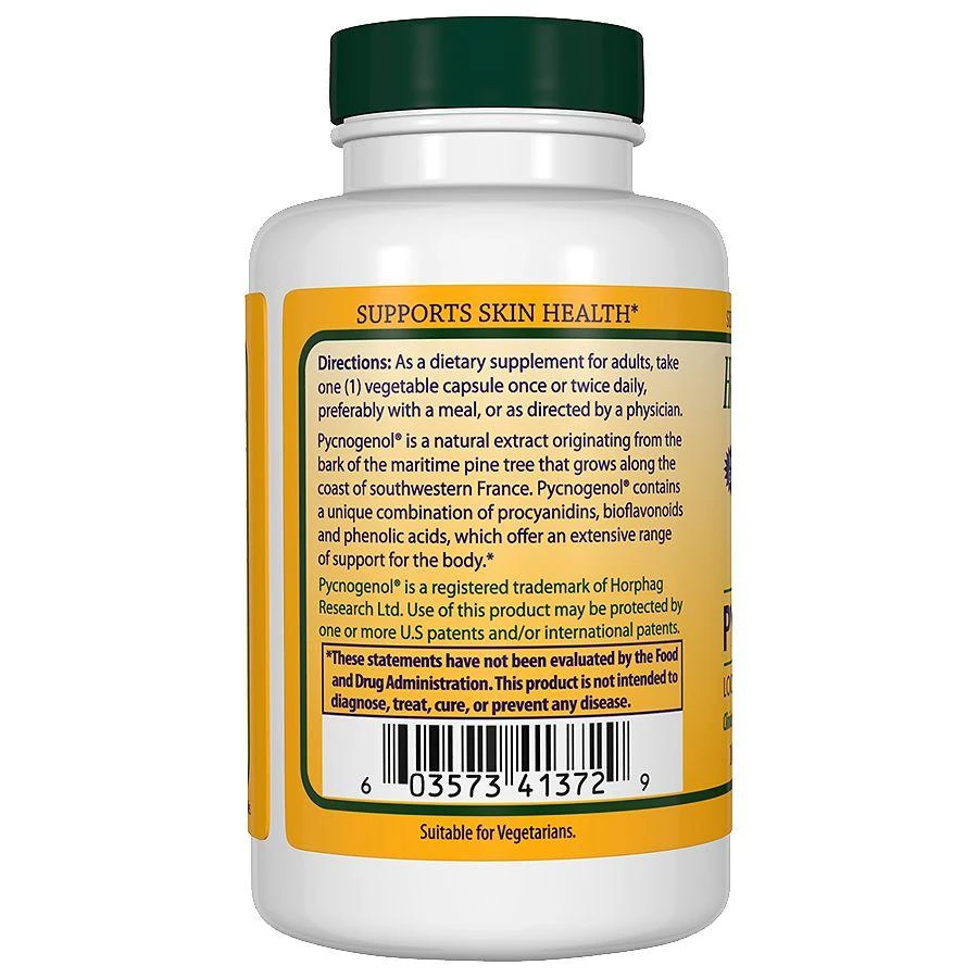 Healthy Origins Pycnogenol 100mg, Capsules 2
