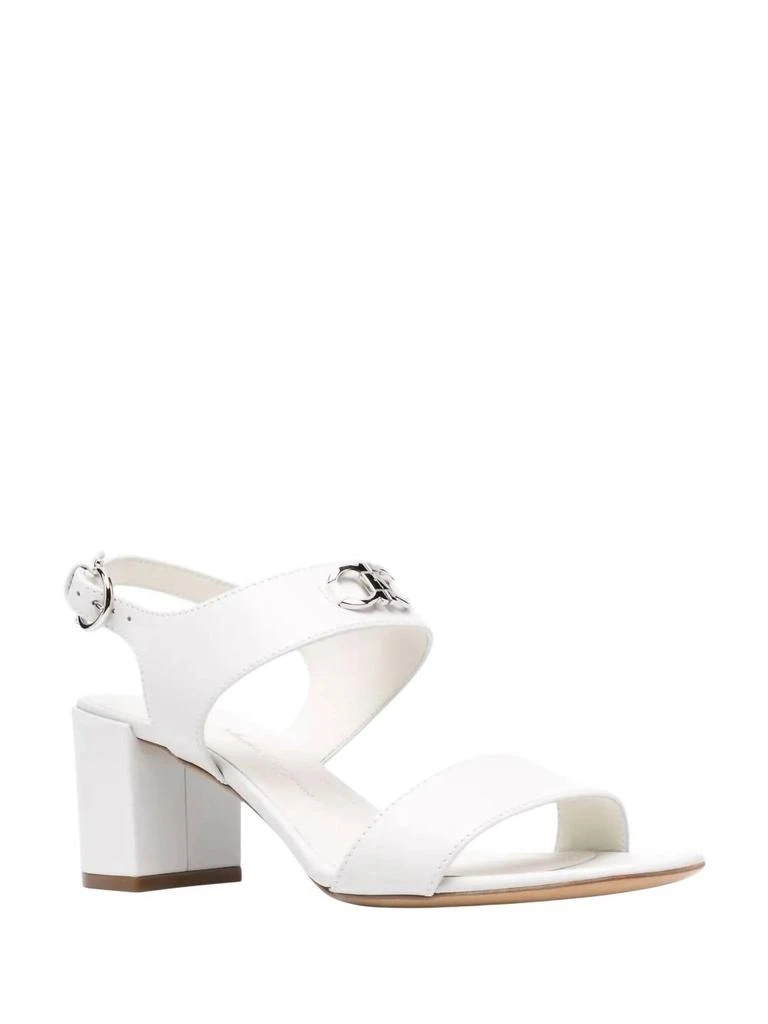 Salvatore Ferragamo Salvatore Ferragamo - Women
s Gancini Logo-plaque Sandals 2