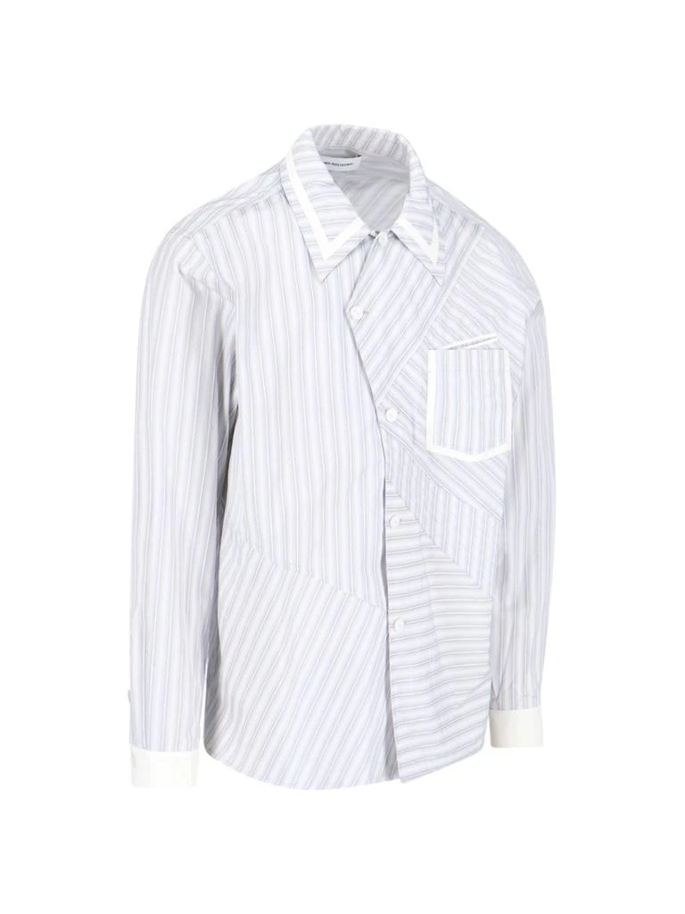 Kiko Kostadinov Kiko Kostadinov Striped Patchwork Shirt 2