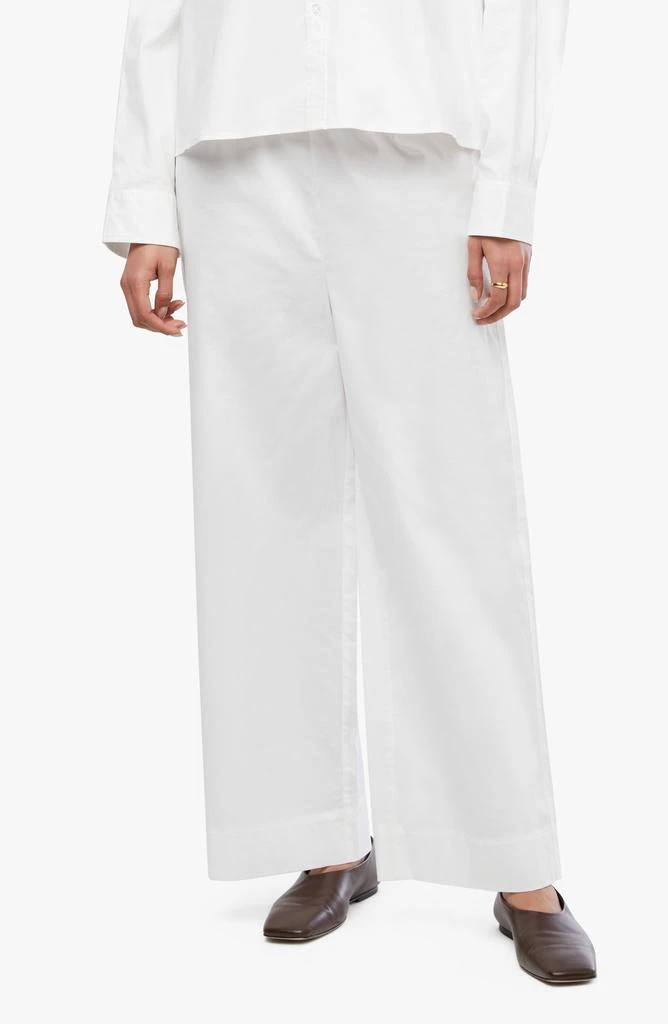 WeWoreWhat Wide Leg Waist Tie Pants 1