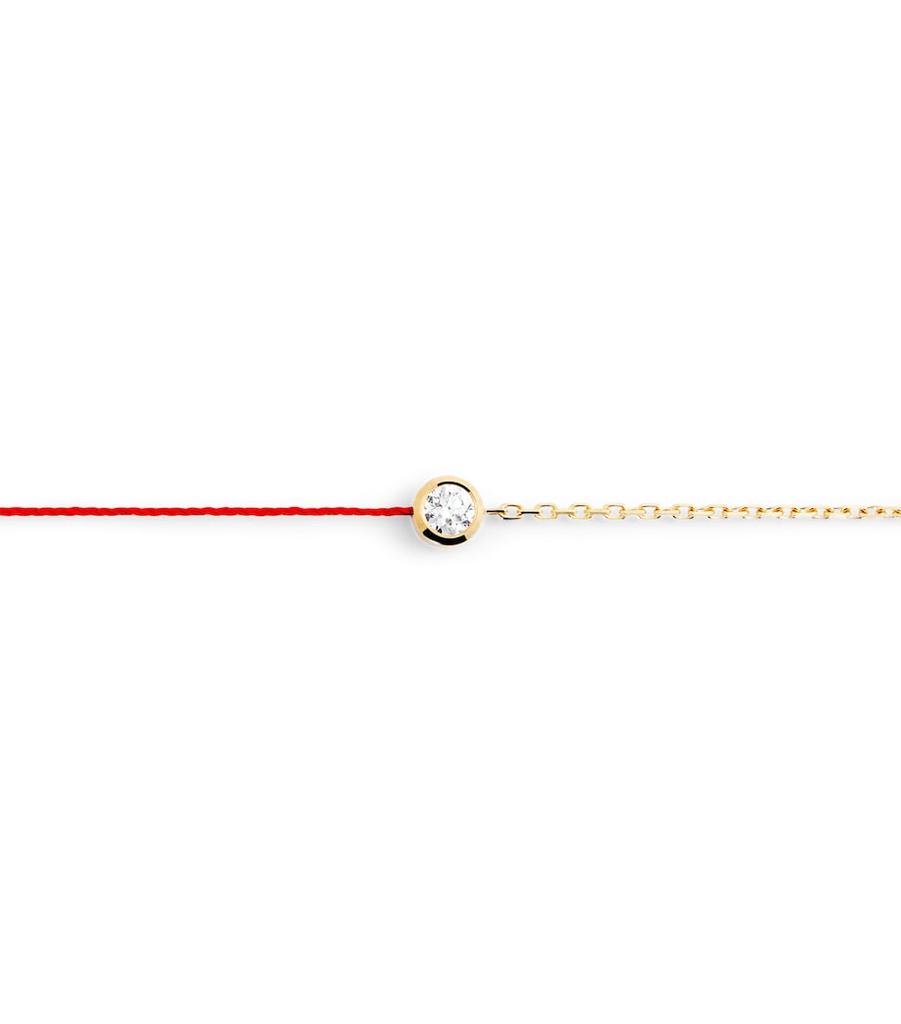 Redline Yellow Gold and Diamond So Pure Bracelet