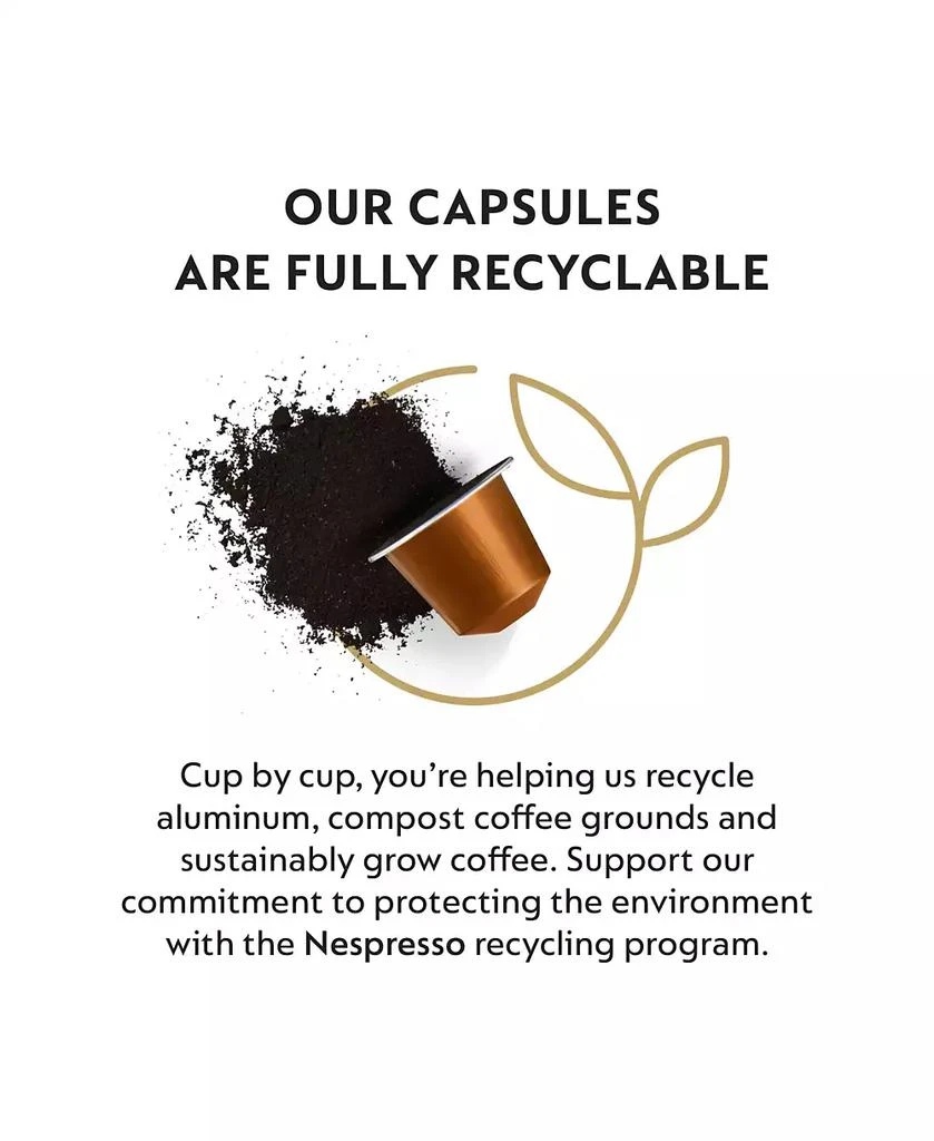 Nespresso Capsules OriginalLine, Ispirazione Genova Livanto, Medium Roast Espresso Coffee, 50-Count Espresso Pods, Brews 1.35-oz. 5