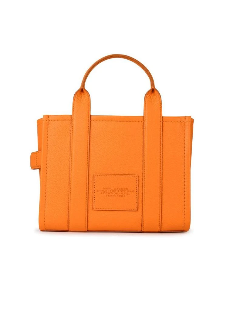 Marc Jacobs Marc Jacobs 'Tote' Small Orange Leather Bag 3