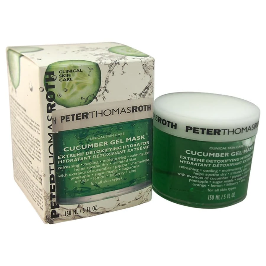 Peter Thomas Roth Cucumber Gel Mask Extreme Detoxifying Hydrator by Peter Thomas Roth for Unisex - 5 oz Gel Mask