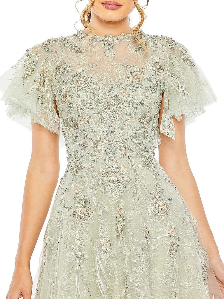 Mac Duggal Sequin-Embellished Gown 3