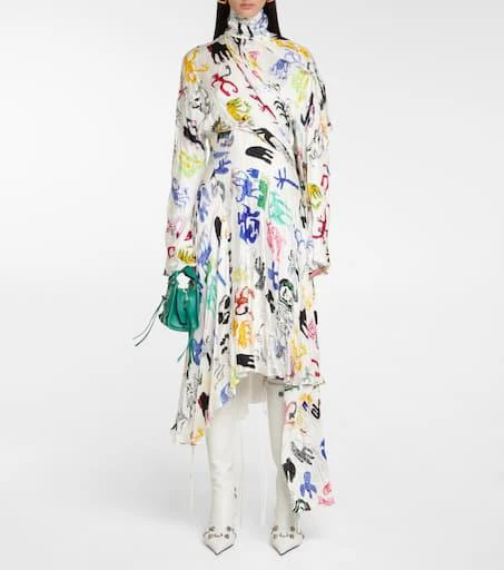 Balenciaga Cagole leather knee-high boots 2