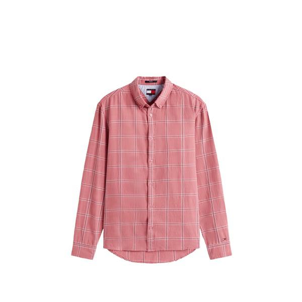 Tommy Hilfiger Straight cotton check shirt
