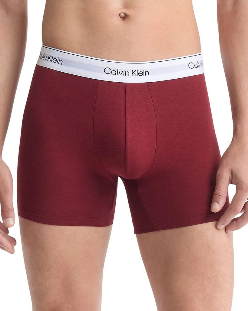 Calvin Klein Modern Cotton Holiday Boxer Briefs, Pack of 5 2