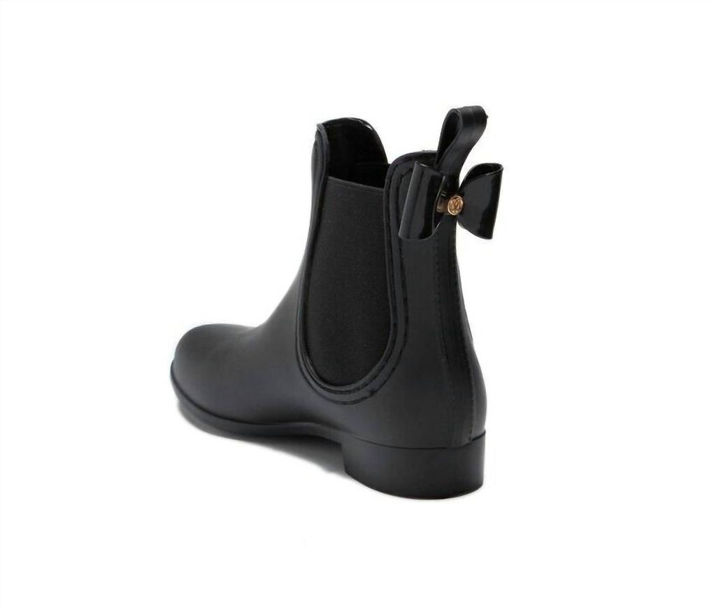 Catherine Malandrino Catherine Malandrino - Matte Bow Chelsea Rain Rubber Boots