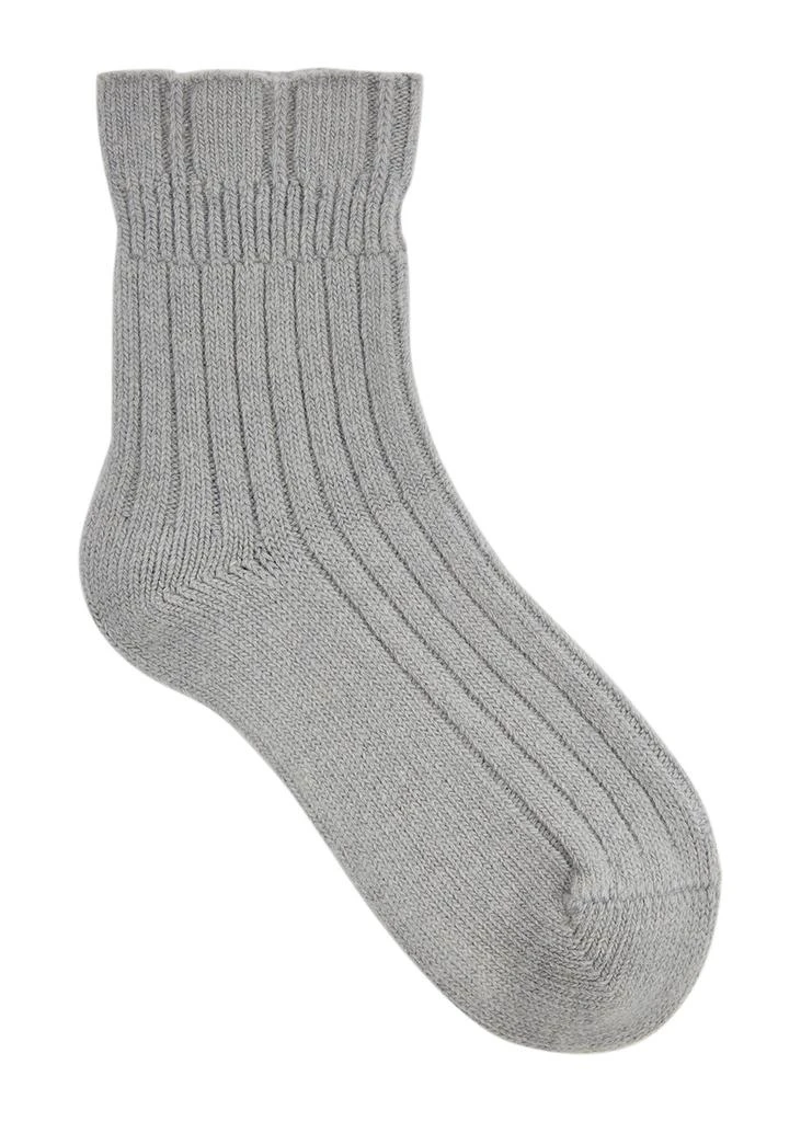 FALKE Bedsock Rib wool-blend socks 1