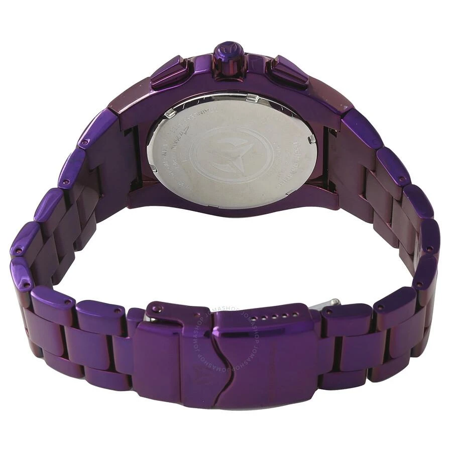 TechnoMarine Cruise Chronograph Quartz Crystal Purple Dial Men's Watch TM-121231 3