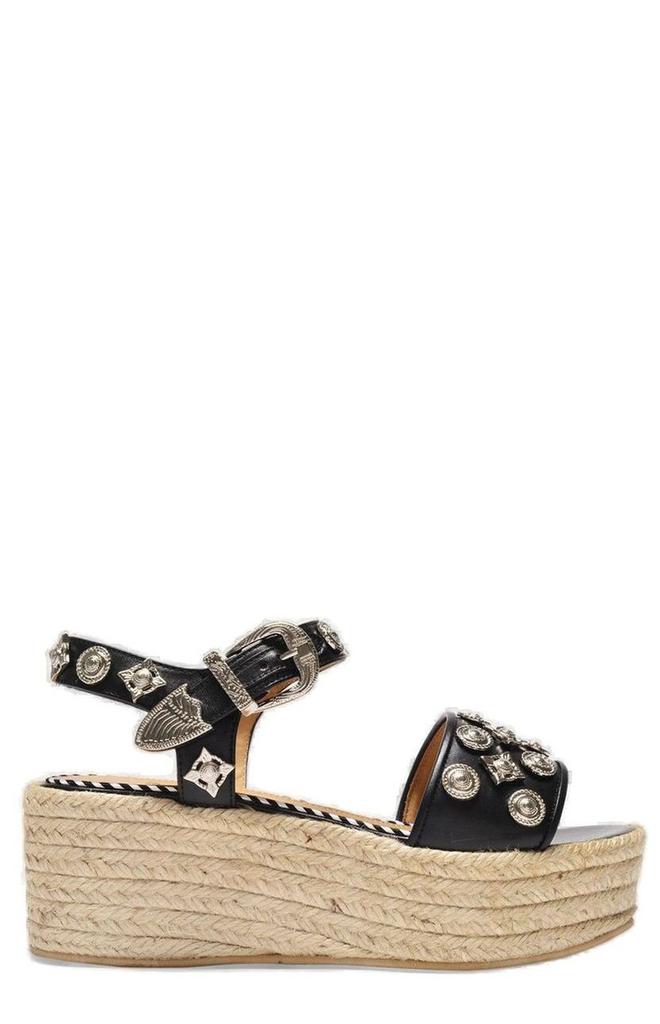 Toga Pulla Toga Pulla Studded Round-Toe Platform Sandals
