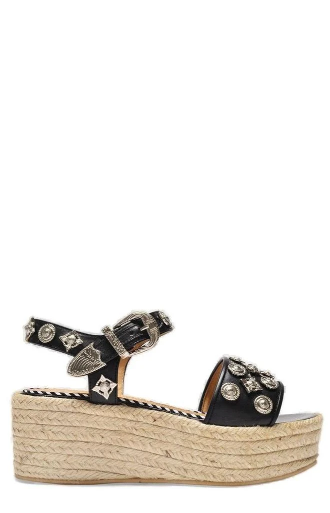 Toga Pulla Toga Pulla Studded Round-Toe Platform Sandals 1